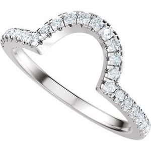 1/4 Ctw Lab-Grown Diamond Matching Band