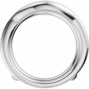 Pave'-Style Accented Ring Guard
