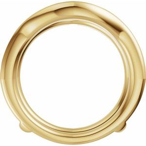 Pave'-Style Accented Ring Guard