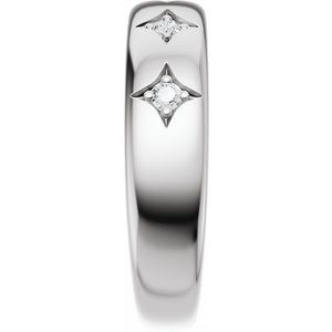 Five-Stone Celestial Anniversary Band