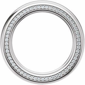 Accented Half Round Band