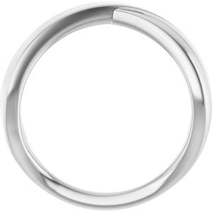 Engravable Criss-Cross Ring