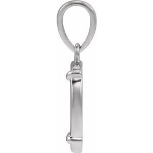 Engravable Round Pendant