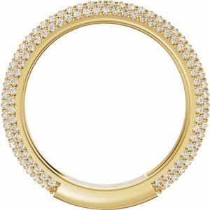 Pavé-Style Anniversary Band