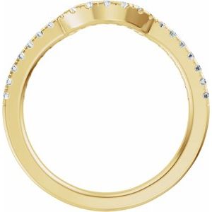 1/5 Ctw Lab-Grown Diamond Matching Band