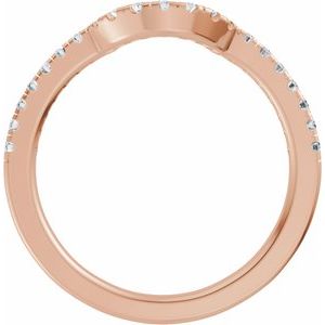 1/4 Ctw Natural Diamond Matching Band