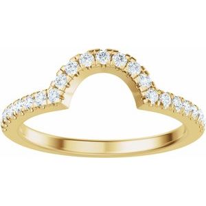 1/5 Ctw Lab-Grown Diamond Matching Band