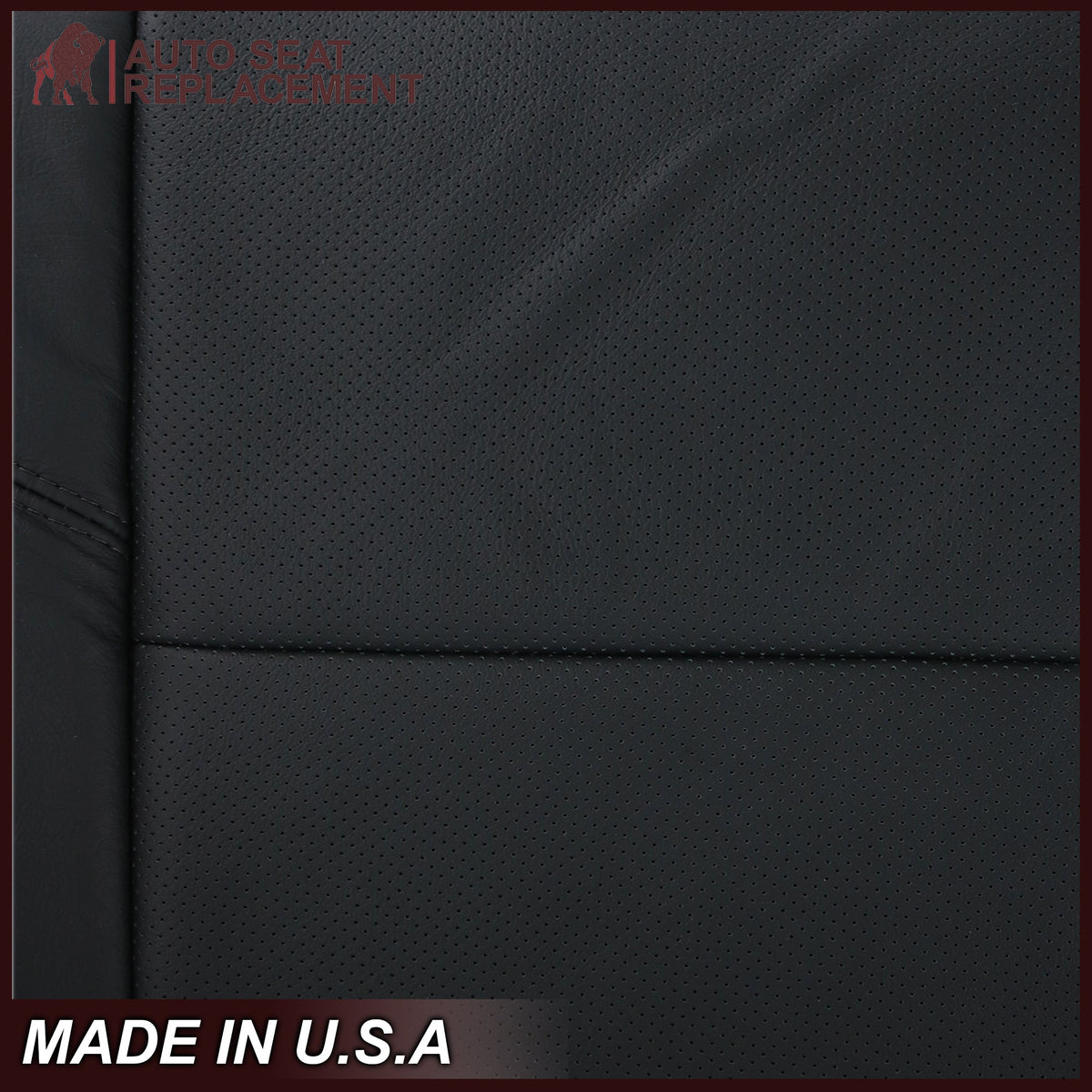2007-2014 Chevy Silverado Perforated Seat Cover in Black: Choose From Variation