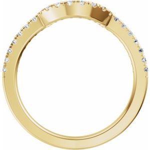 1/4 Ctw Natural Diamond Matching Band