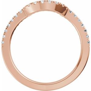 1/4 Ctw Lab-Grown Diamond Matching Band