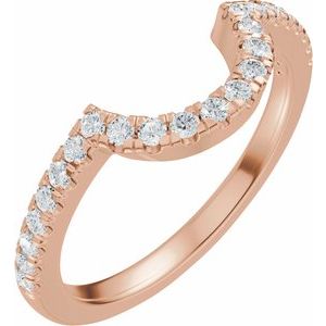 1/4 Ctw Lab-Grown Diamond Matching Band