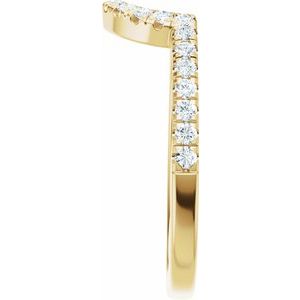 1/4 Ctw Lab-Grown Diamond Matching Band