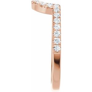1/4 Ctw Lab-Grown Diamond Matching Band