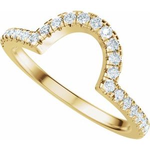 1/4 Ctw Lab-Grown Diamond Matching Band