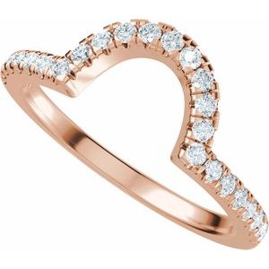 1/4 Ctw Natural Diamond Matching Band