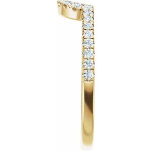 1/5 Ctw Natural Diamond Matching Band