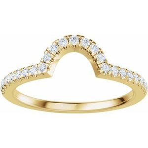 1/5 Ctw Lab-Grown Diamond Matching Band