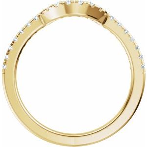 1/4 Ctw Lab-Grown Diamond Matching Band