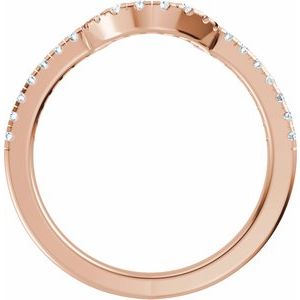 1/4 Ctw Lab-Grown Diamond Matching Band