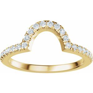 1/4 Ctw Lab-Grown Diamond Matching Band