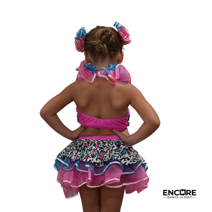 Fun and Bubbly Pink Two-Piece Costume