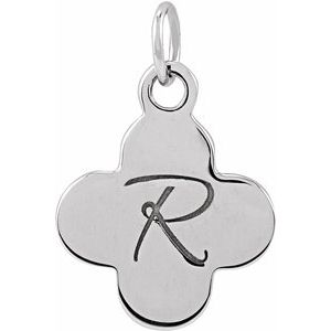 Engravable Clover Necklace or Pendant