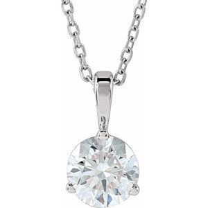 Solitaire Necklace or Pendant