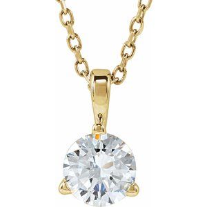 Solitaire Necklace or Pendant