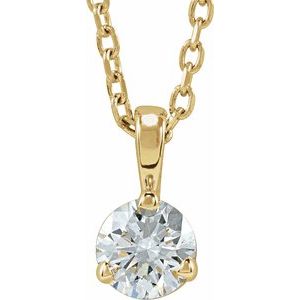 Solitaire Necklace or Pendant