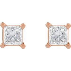 14K Rose Gold 1/4 CTW Natural Diamond Earring
