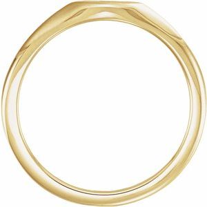 Oval Signet Ring