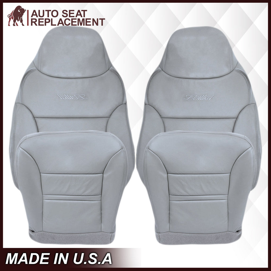 2000-2001 Ford Excursion Seat Cover in Gray: Choose From Variation