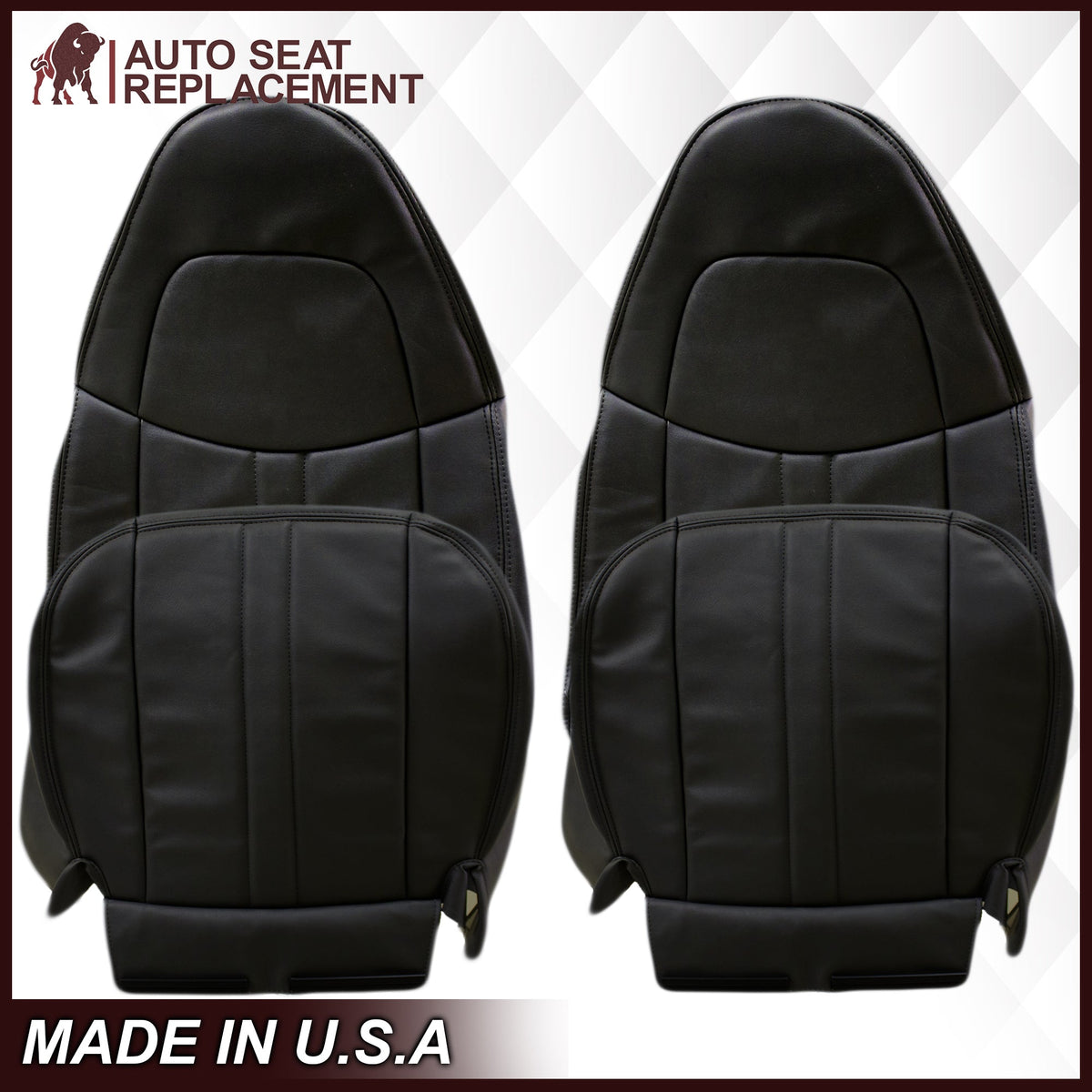 2003-2009 GMC C Series Topkick Vinyl Seat Cover in Dark Gray