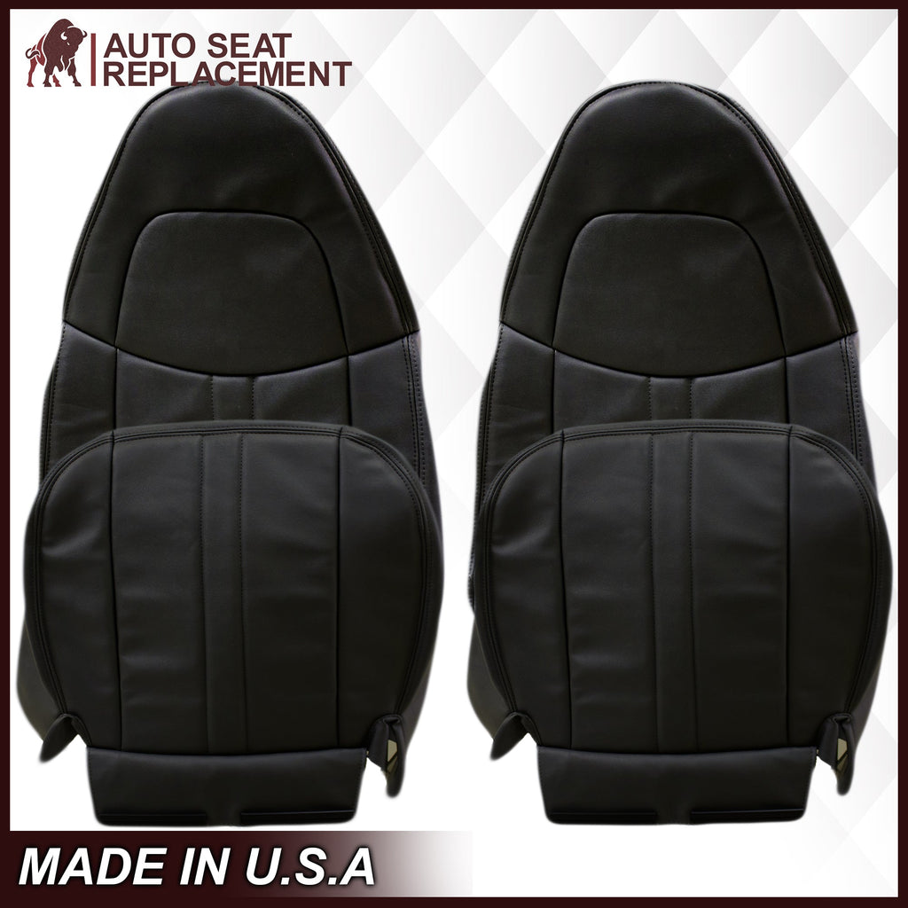 2003-2009 Chevy C Series Kodiak Vinyl Seat Cover in Dark Gray