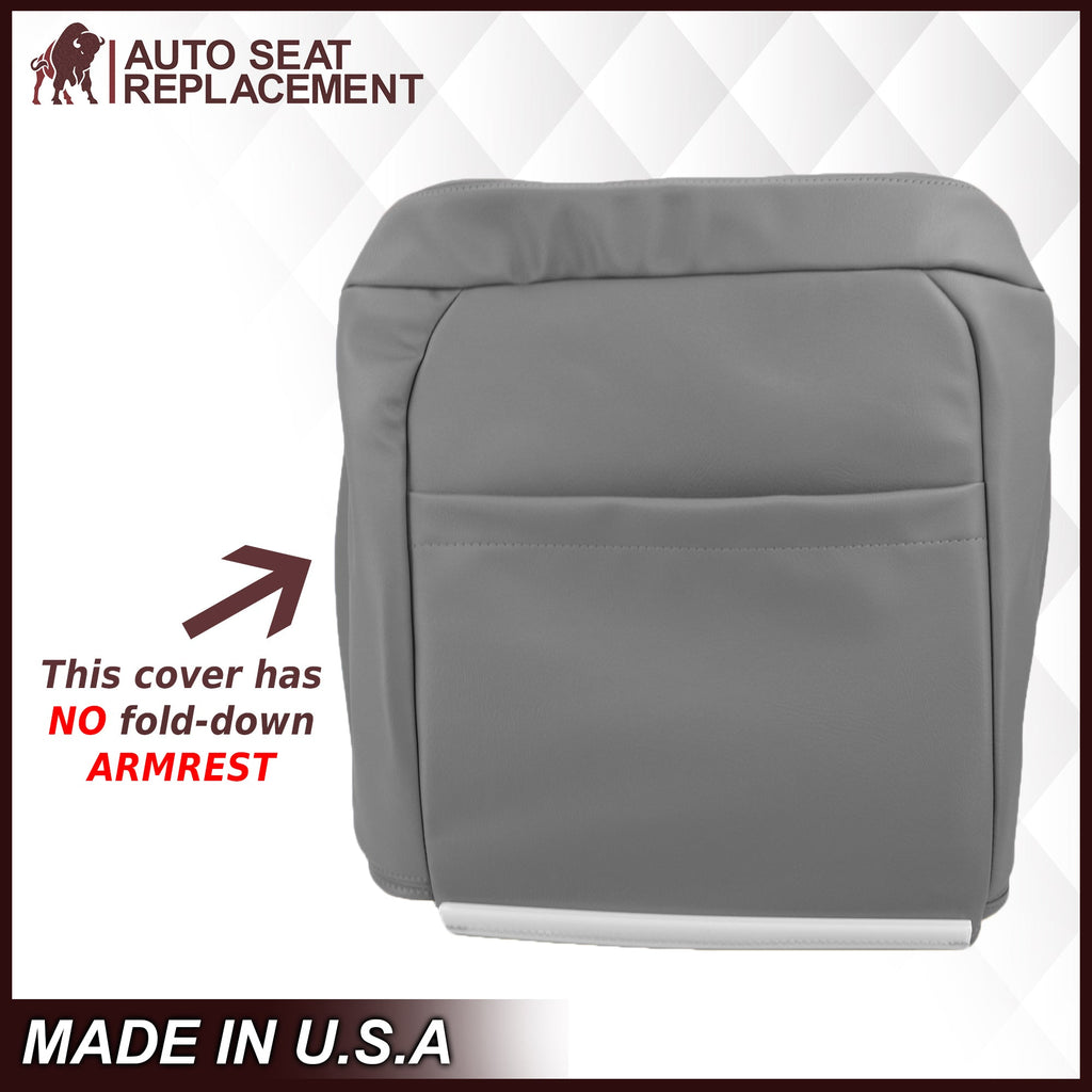 1995-1999 GMC Yukon/Sierra Seat Cover in Gray (60/40 Bench Bottoms): Choose your options