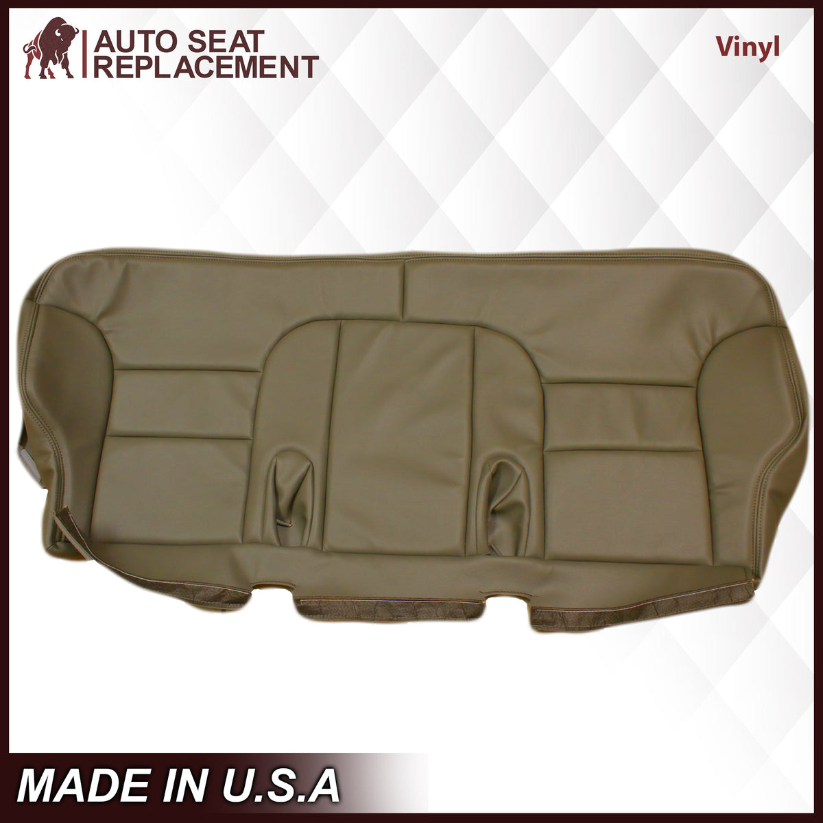 1995-1999 GMC Sierra SLT SLE 2nd Row Bench Seat Cover in Tan: Choose your options