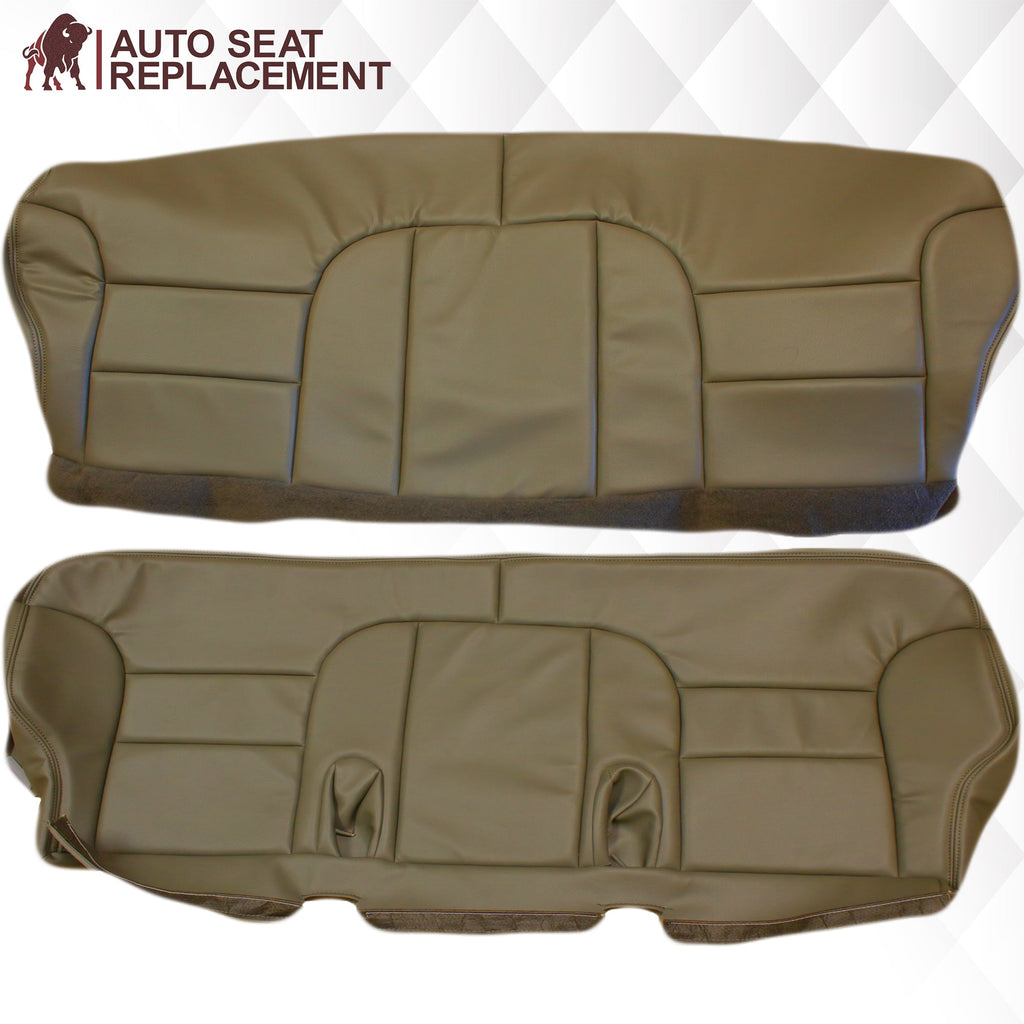 1995-1999 GMC Yukon Suburban SLT SLE 2nd Row Bench Seat Cover in Tan: Choose your options