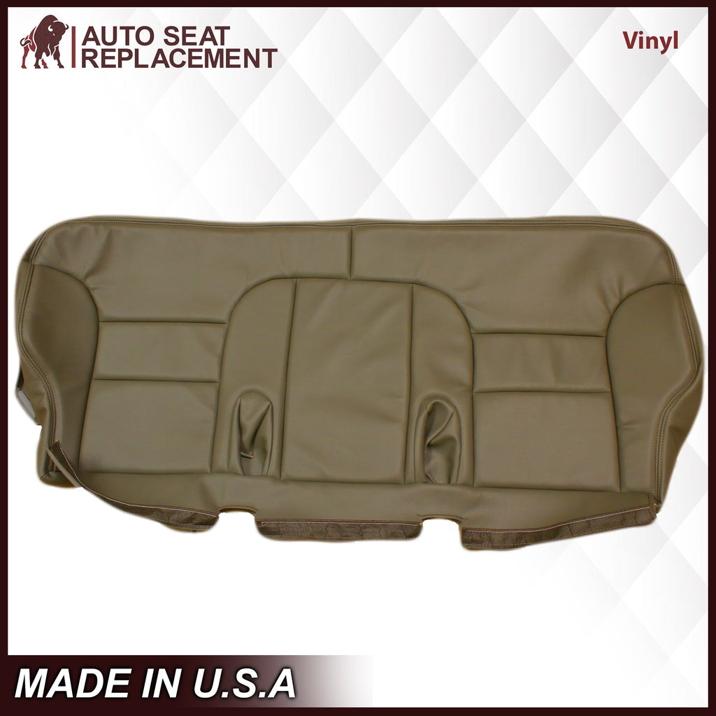 1995-1999 GMC Yukon Suburban SLT SLE 2nd Row Bench Seat Cover in Tan: Choose your options
