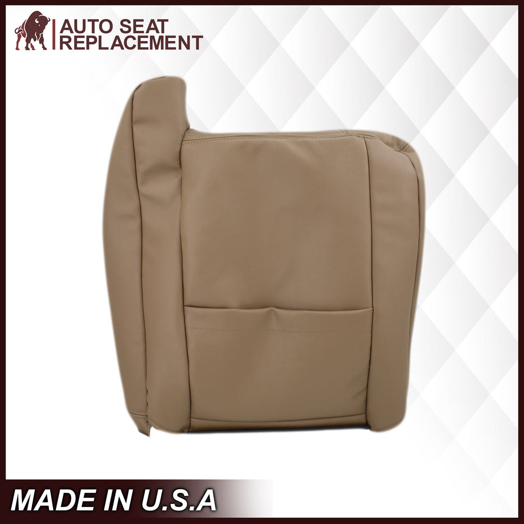 1999-2002 GMC Sierra SLT Seat Cover in Medium Dark Oak Tan (trim code 672 or 67i)