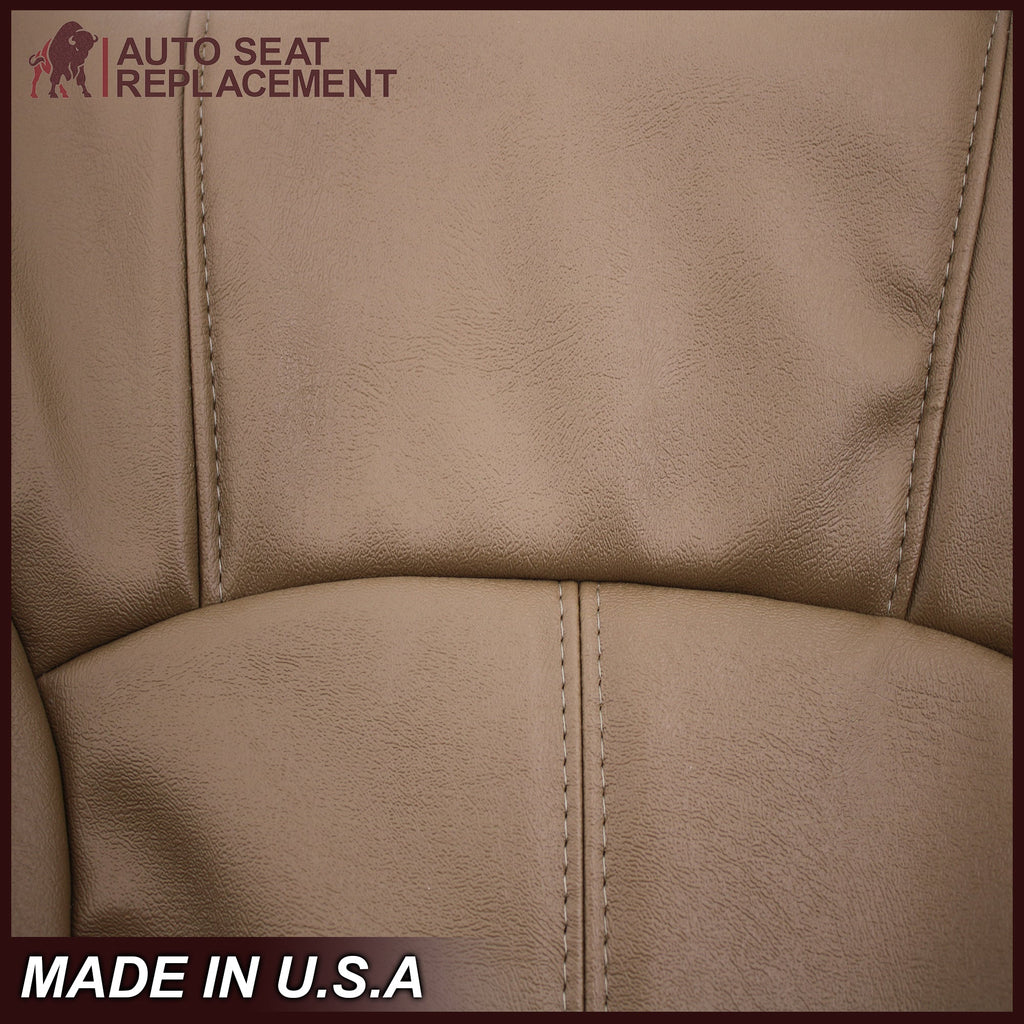 1999-2002 GMC Sierra SLT Seat Cover in Medium Dark Oak Tan (trim code 672 or 67i)