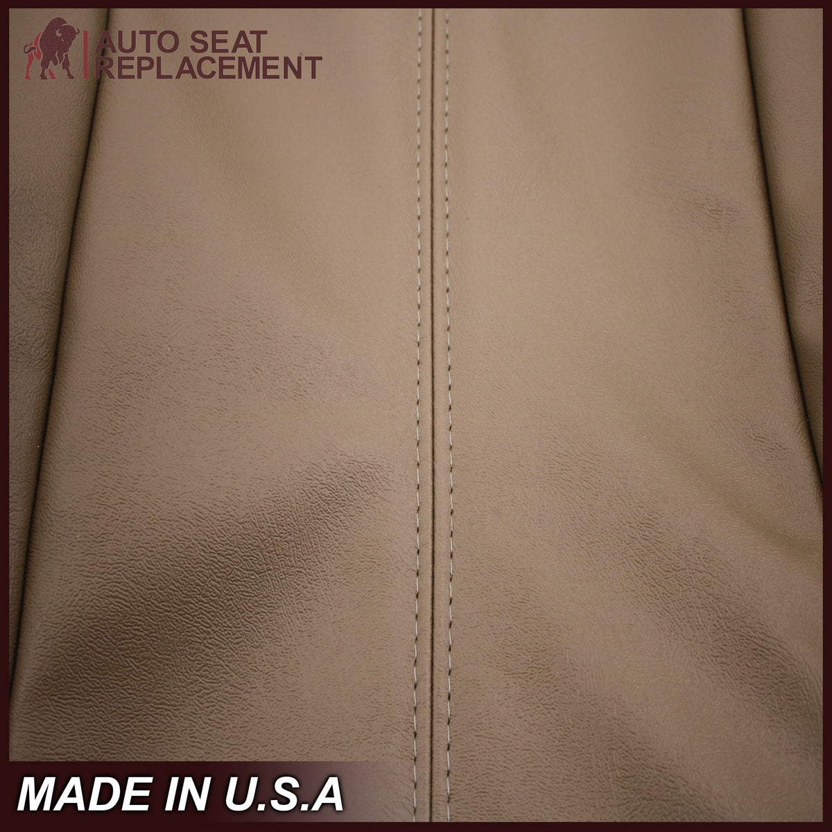 1999-2002 GMC Sierra SLT Seat Cover in Medium Dark Oak Tan (trim code 672 or 67i)