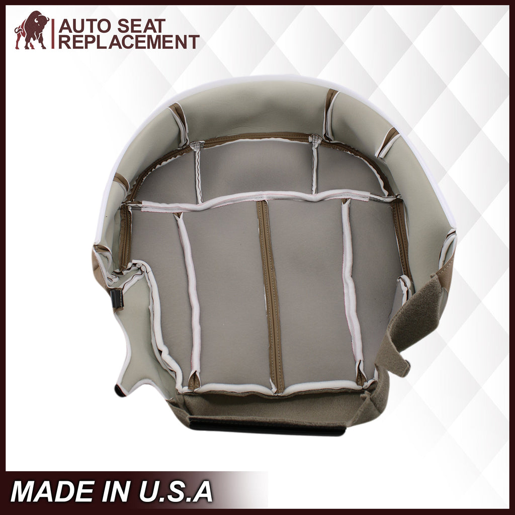 1999-2002 Chevy Silverado Seat Cover in Medium Dark Oak Tan (trim code 672 or 67i)