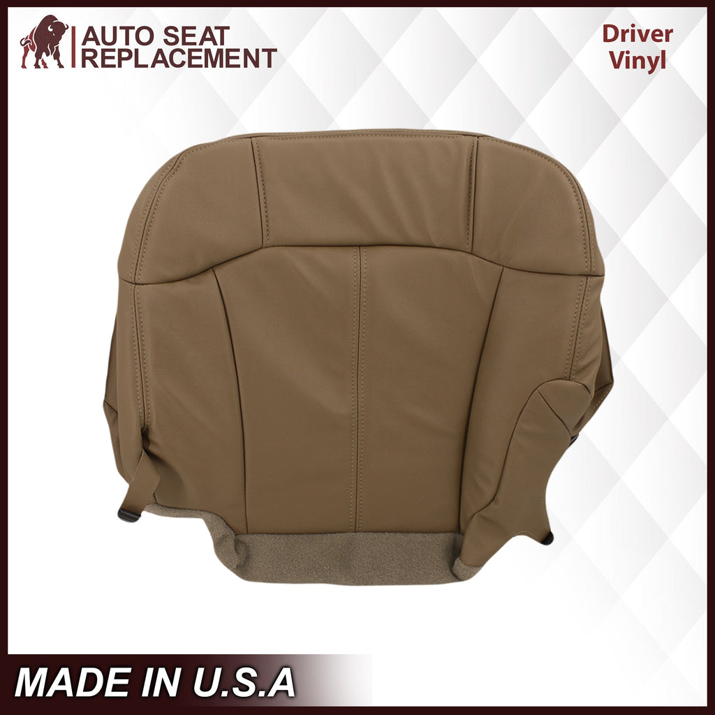 1999-2002 GMC Sierra SLT Seat Cover in Medium Dark Oak Tan (trim code 672 or 67i)