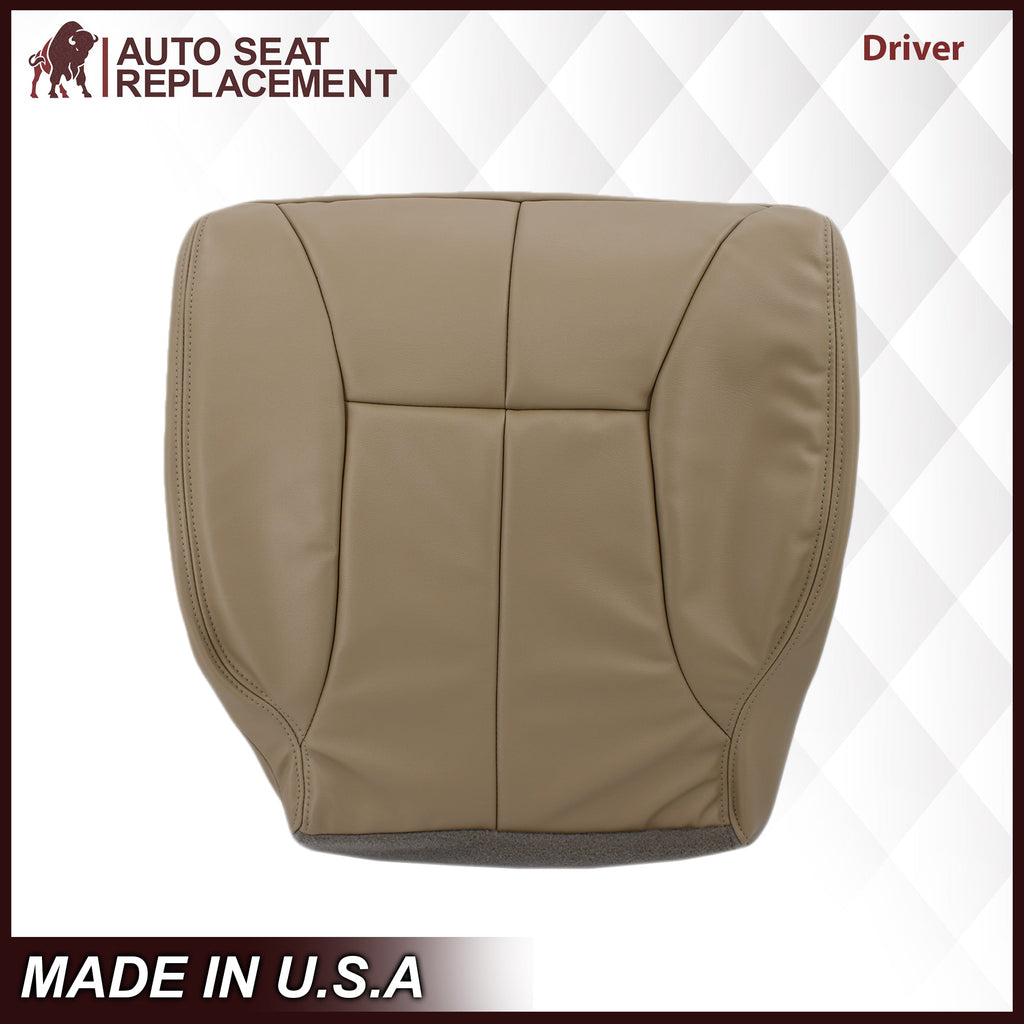 1998-2002 Dodge Ram 1500 2500 3500 (Backrest Without Logo) in Tan: Choose From Variation