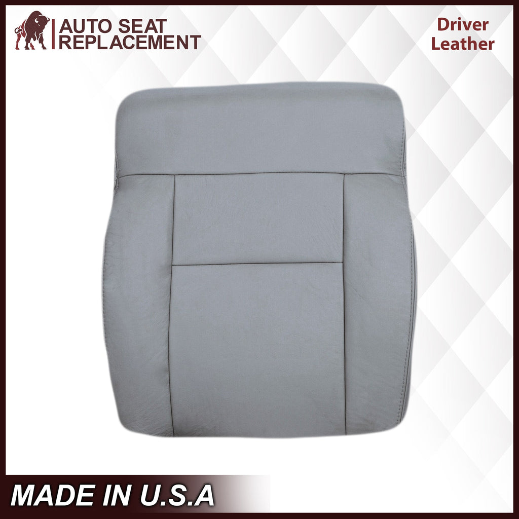 2004-2008 Ford F150 Seat Cover in Gray: Choose Leather or Vinyl