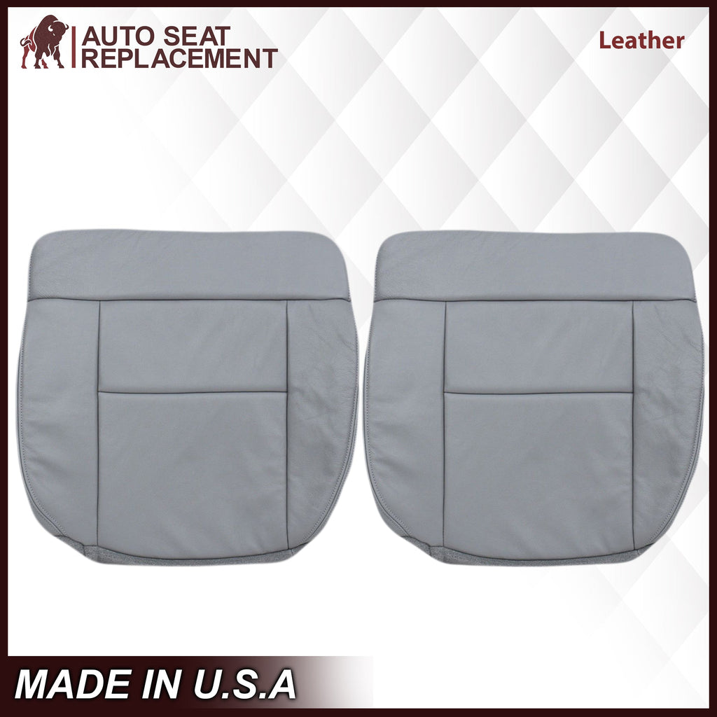 2004-2008 Ford F150 Seat Cover in Gray: Choose Leather or Vinyl