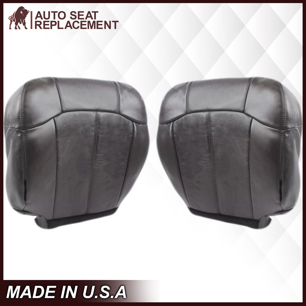 1999-2002 Chevy Silverado Seat Cover in Dark Graphite "Dark Gray": Choose From Variations