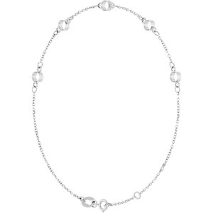 Sterling Silver 3 mm Round 5-Stone Bezel-Set 6 1/2-7 1/2" Bracelet Mounting – image 4