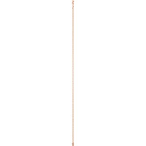 14K Rose Gold Natural Alexandrite 1-Station 16-18" Necklace – image 3
