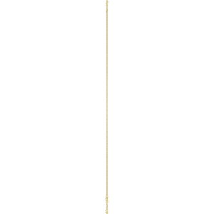 14K Yellow Gold Natural Alexandrite 3-Station 16-18" Necklace – image 3